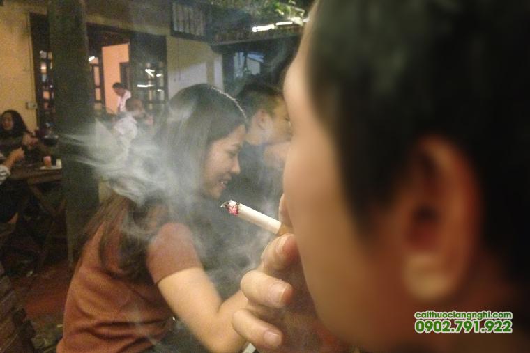 xử phạt hút thuốc lá nơi công cộng